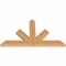 Ekena Millwork Saratoga Timber Gable Bracket, Western Red Cedar, 36"W x 21"H x 1 1/2"D x 3 1/2"F, 14/12 Pitch GBW036X21X0204SAR00SWR - alternate 4